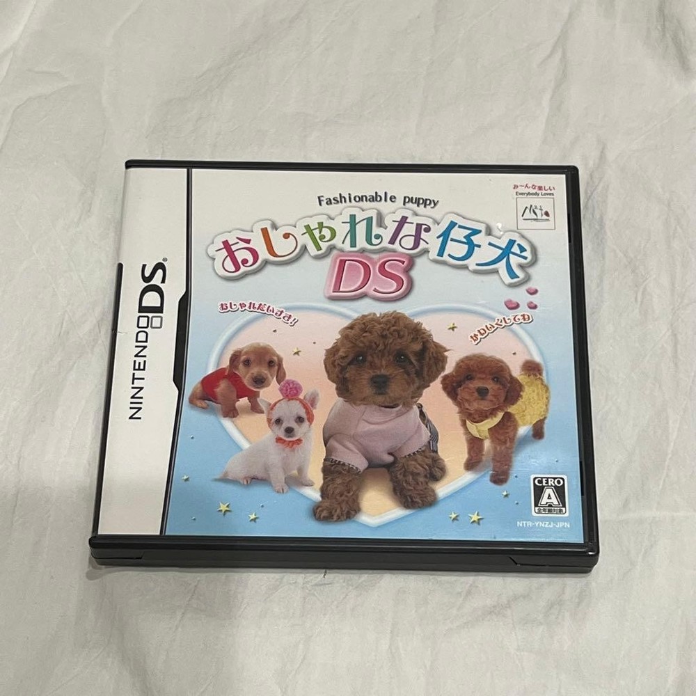 Oshare na Koinu DS Nintendo DS Used Tested Japanese ver with Case