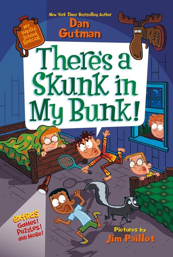 My Weird School Special: There's A Skunk In My Bunk! by Dan Gutman Paperback Boo