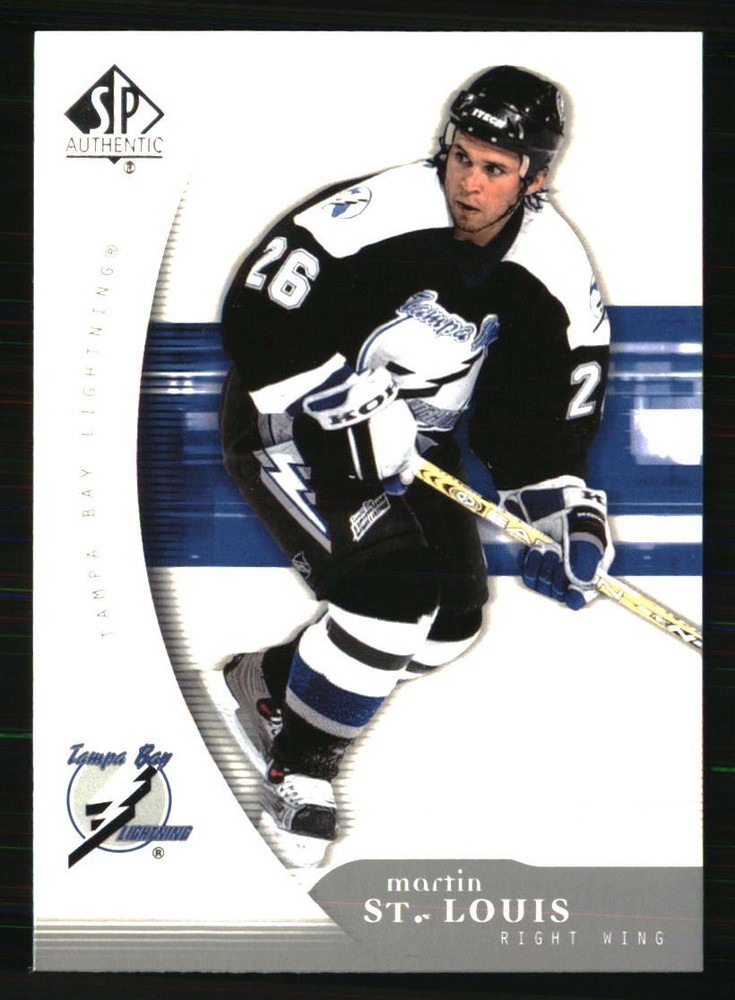 Martin St. Louis 2005-06 SP Authentic #88 HOCKEY Card