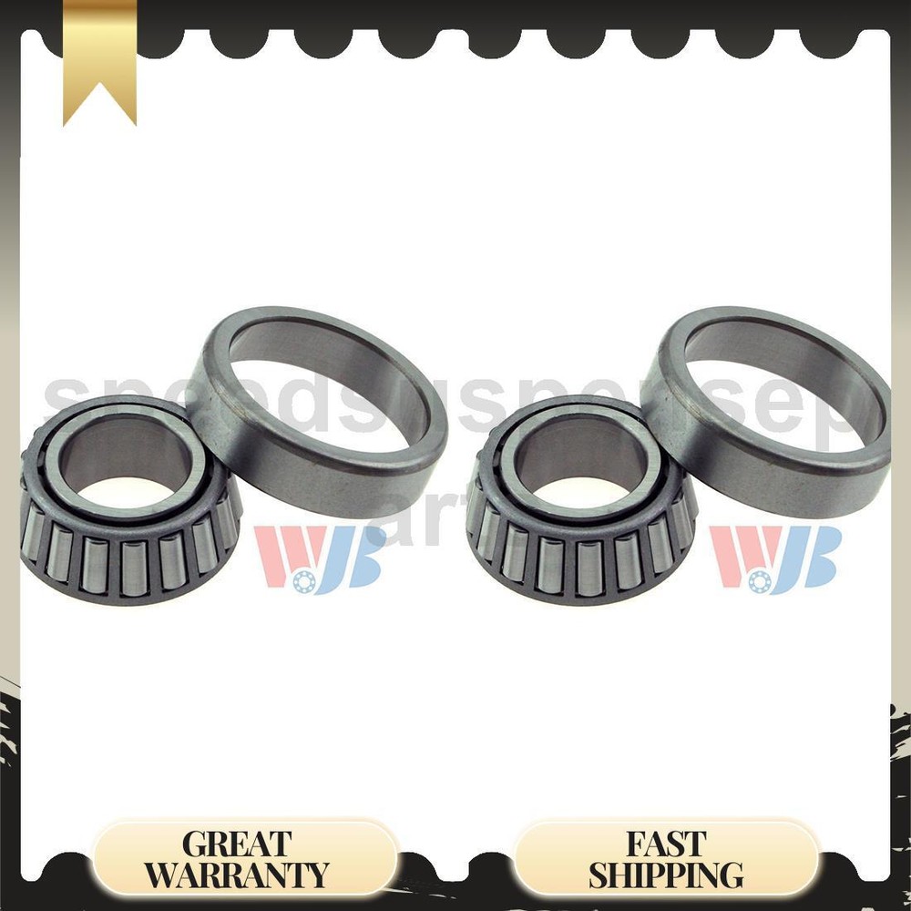 2 Front Outer Wheel Bearing and Race Set Fits Chrysler Imperial 7.2L