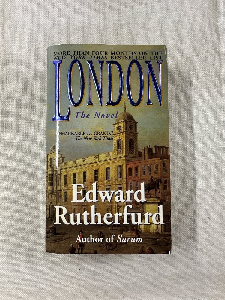 London The Novel Edward Rutherfurd 1998 First Ballantine Books Edition