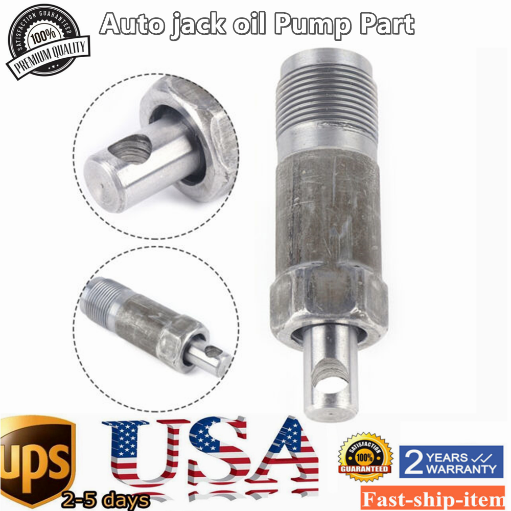 1 Set Auto Jack Oil Pump Part Hydraulic Small Cylinder Piston Plunger Horizontal