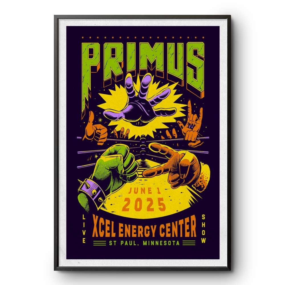 Primus Sessanta V2.0 live at Xcel Energy Center St Paul MN June 1 2025