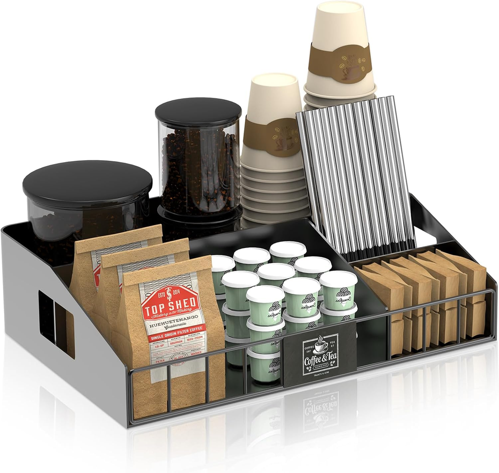 Coffee Station Organizer Metal Coffee Organizer Coffee Organizer Station for Tea