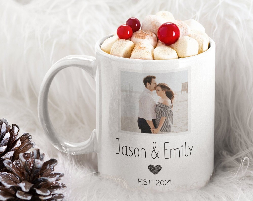 Custom Photo Coffee Mug Anniversary Gift Gift For Boyfriend Girlfriend