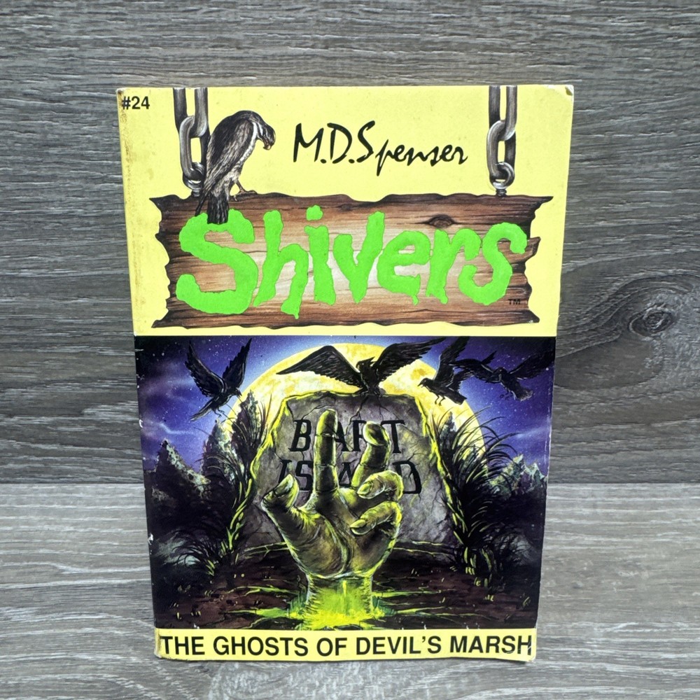 1996 M.D. Spencer Shivers Series The Ghosts Of Devil’s Marsh #24 VTG 1st Edition