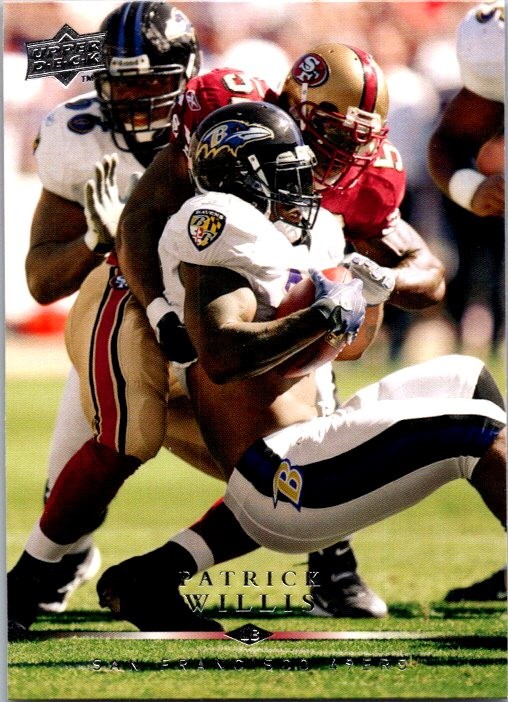 Patrick Willis  2008 Upper Deck 166 MP