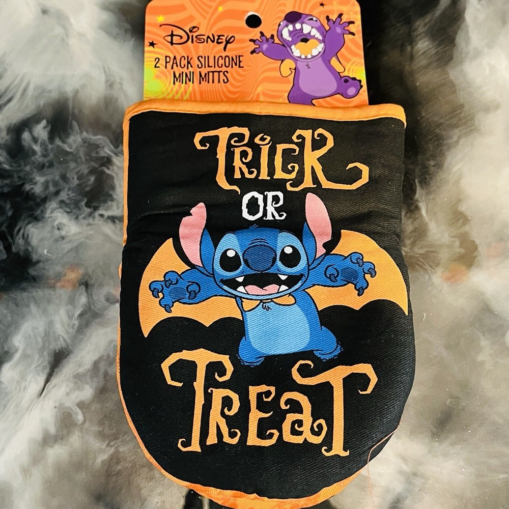 Disney Lilo & Stitch 2 Pack Mini Oven Mitts Halloween Seasonal Trick Or Treat