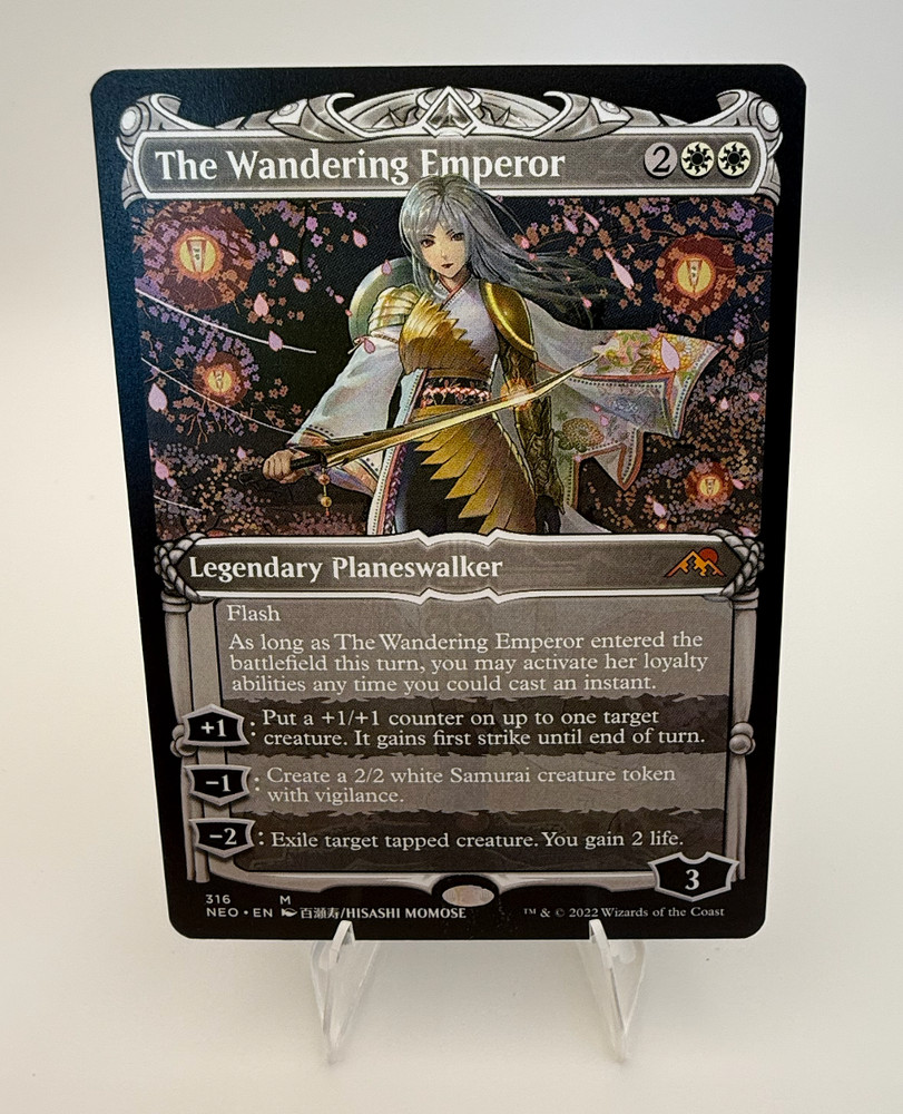 The Wandering Emperor (Showcase) Kamigawa: Neon Dynasty Regular