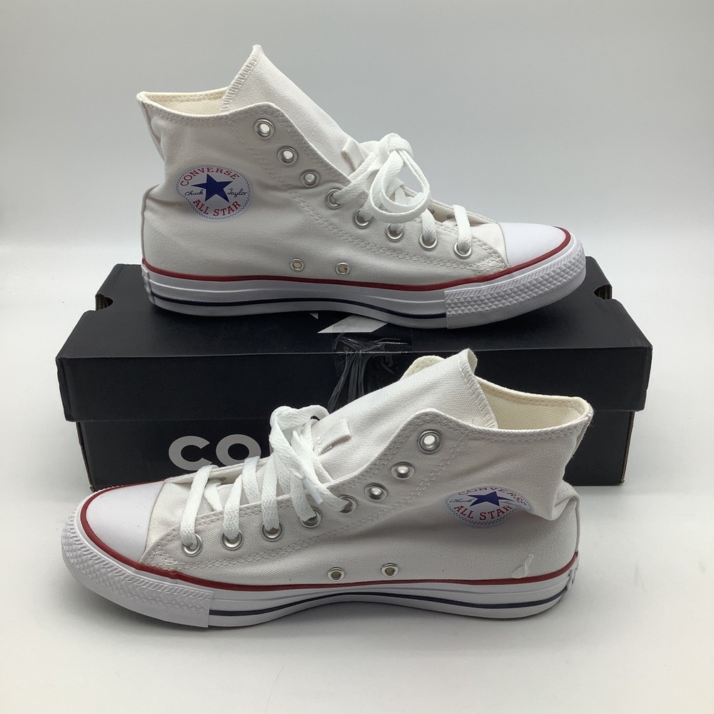 Size 9 - Converse Chuck Taylor All Star High Optical White W