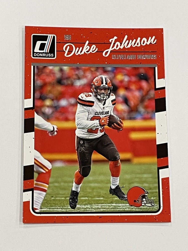 2016 Donruss Football #69 - Duke Johnson - Cleveland Browns