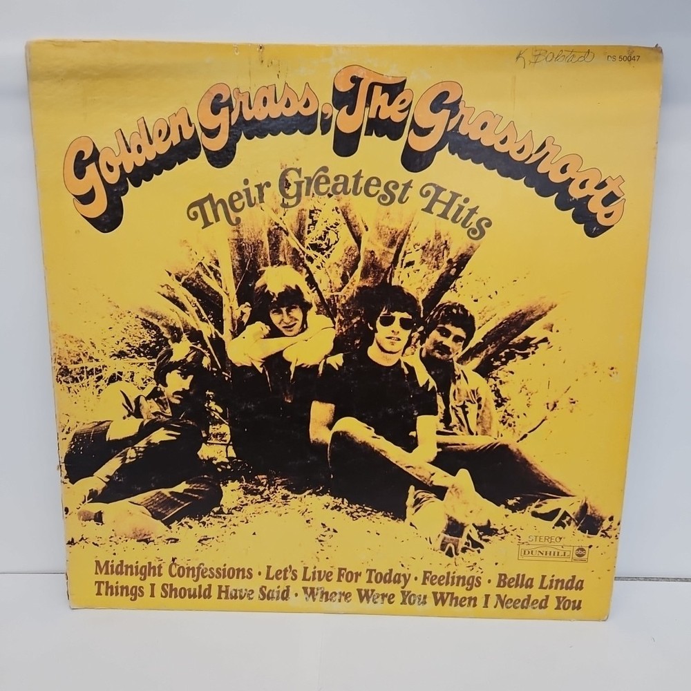 The Grass Roots Golden Grass Their Greatest Hits LP Vinyl Record DS 50047 ABC