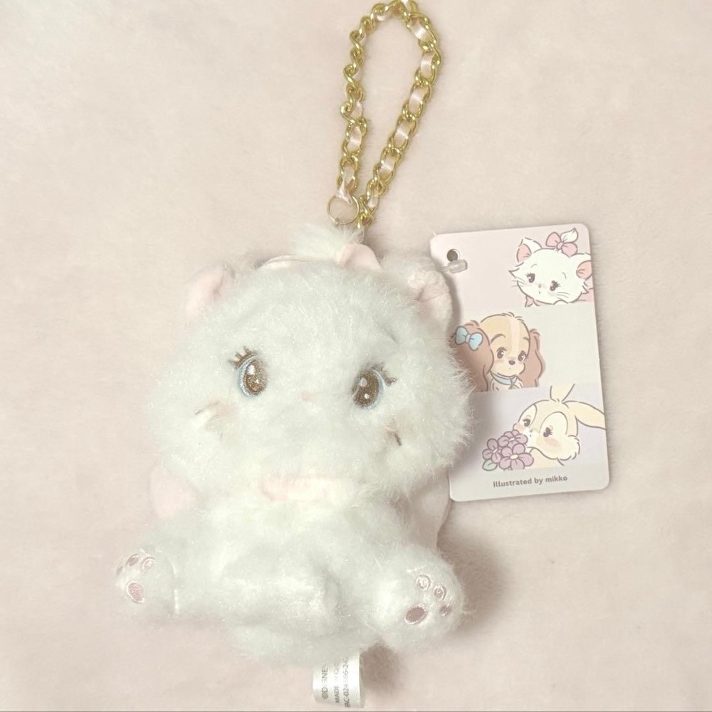 Disney Store Plush Key Chain Mikko Mikko Marie #52e91b