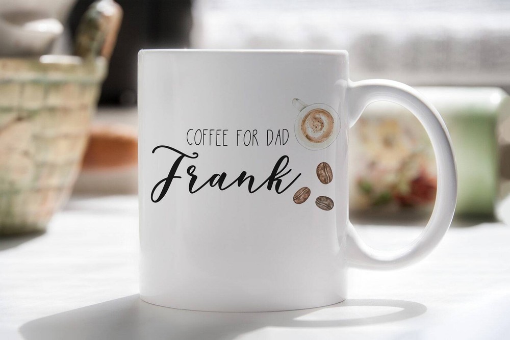 Personalised Fathers Day Coffee Mug Custom Dad Gift