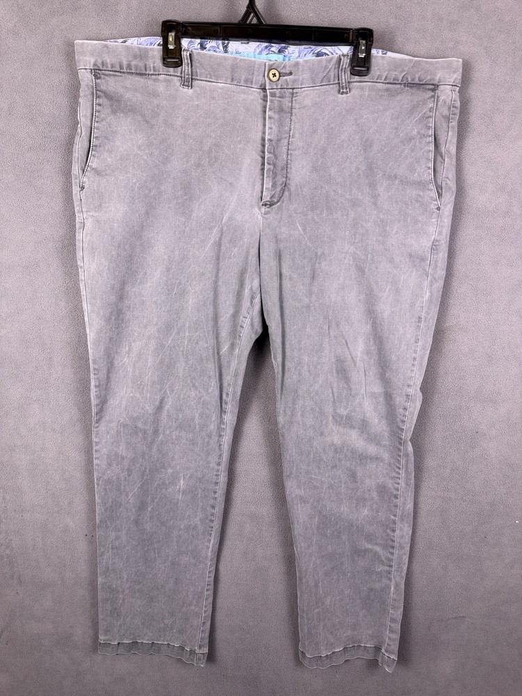 Tommy Bahama Pants Men 42x30 Gray Casual Golf Beach Tencel