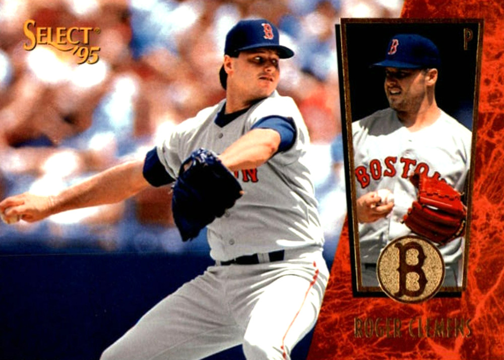 1995 Select #72 Roger Clemens Boston Red Sox