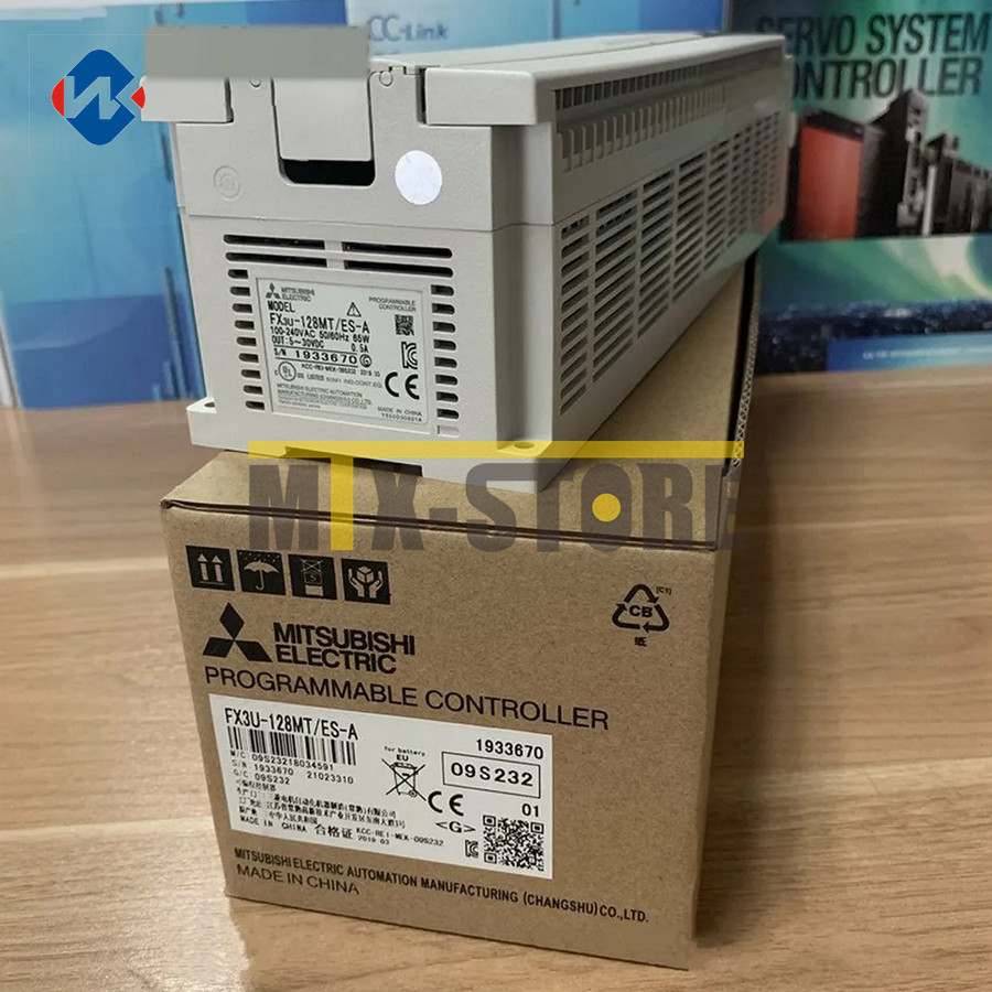 1PC New Mitsubishi FX3U-128MTES-A