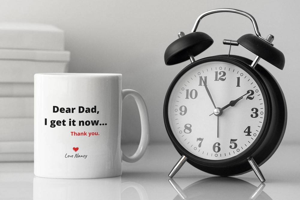 Dear Dad I Get It Now Custom Father's Day Mug White & Two Tone Color Beautif
