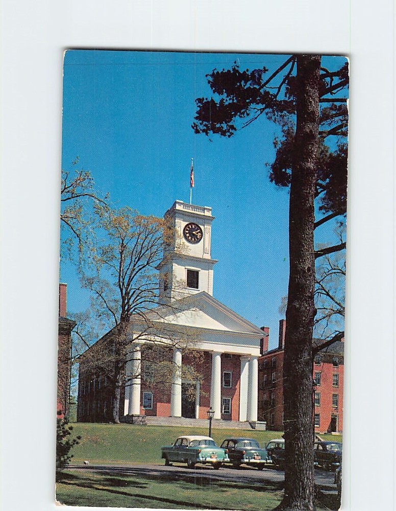 Postcard Johnson Chapel Amherst College Massachusetts USA