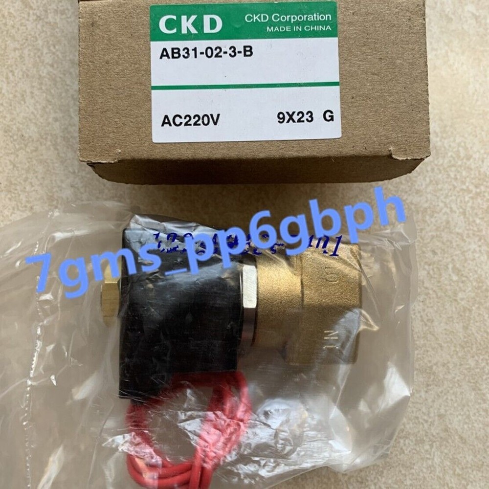 1 PCS NEW IN BOX CKD Solenoid Valve AB31-02-3B AC220V #F22