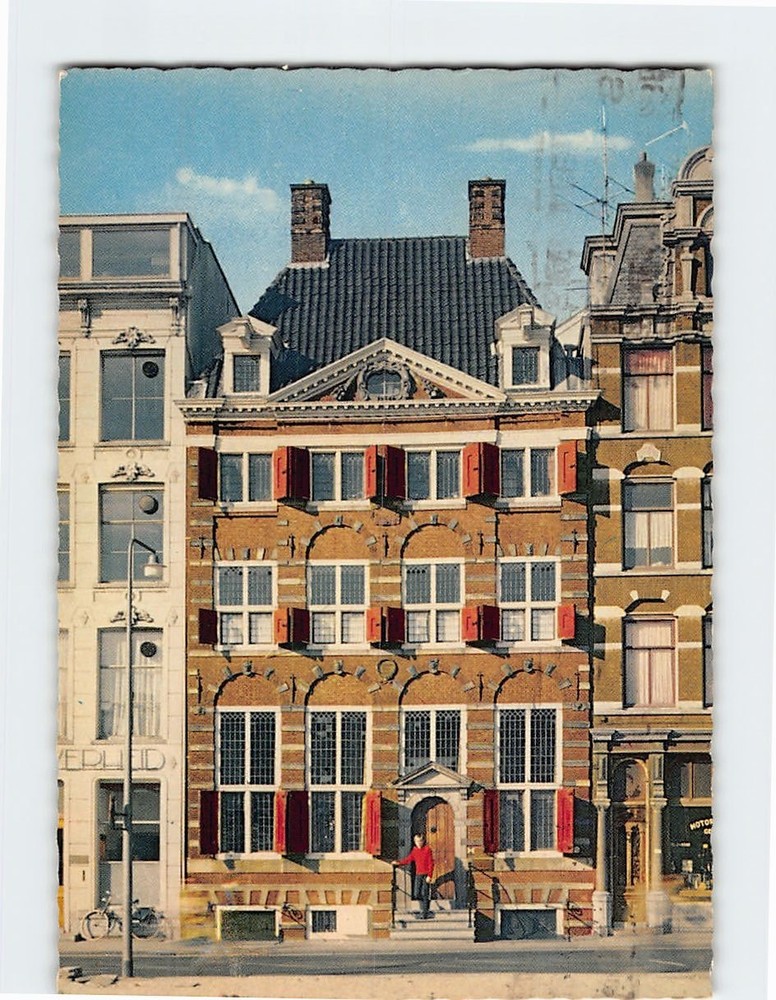 Postcard Rembrandt House Museum Amsterdam Netherlands