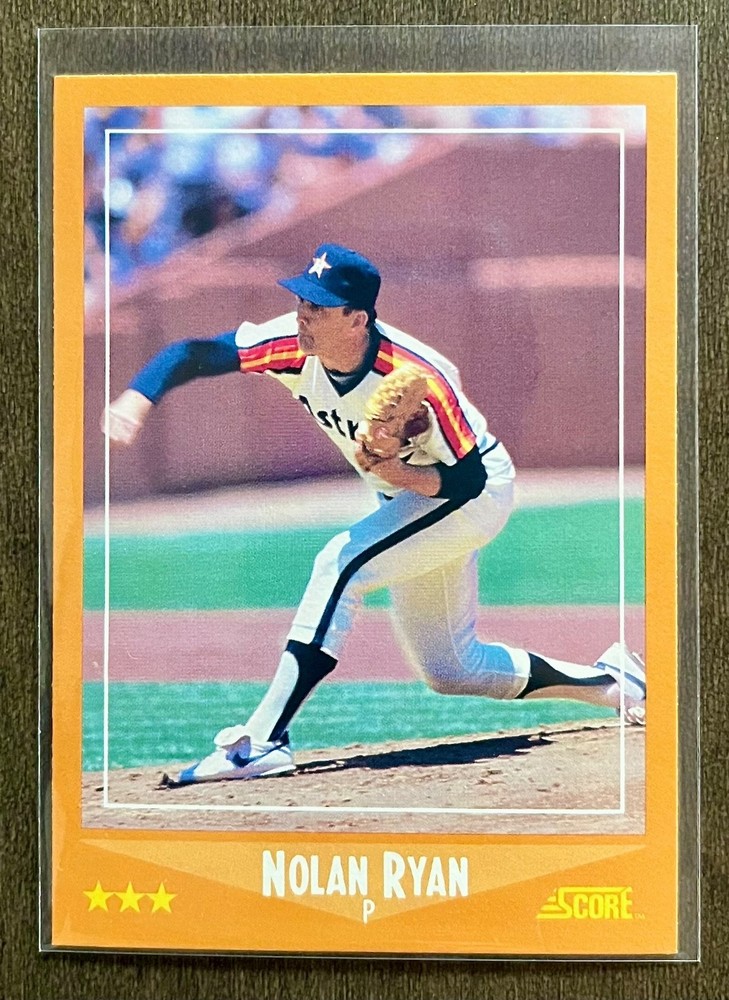 Nolan Ryan 1988 Score #575 Houston Astros HOF