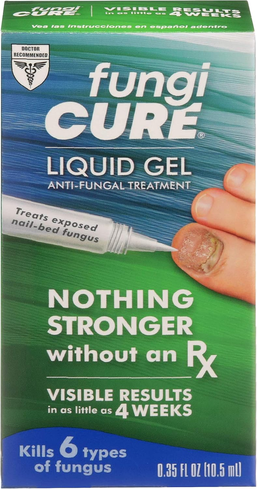 Anti-Fungal Liquid Gel - Maximum Strength - Kills Exposed Nail-Bed Fungus, Ringw