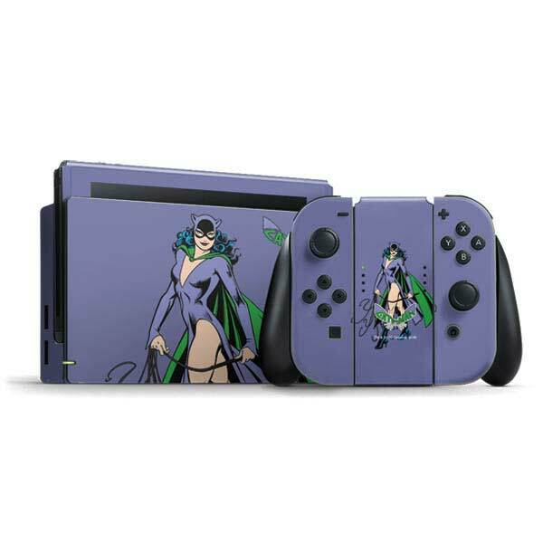 DC Comics Catwoman Nintendo Switch Bundle Skin - Catwoman Portrait