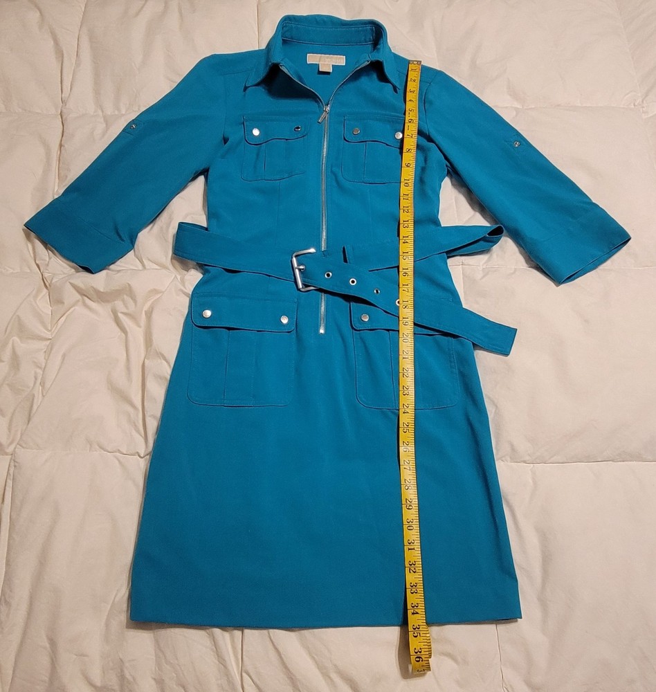 Michael Kors Teal Blue Dress XS