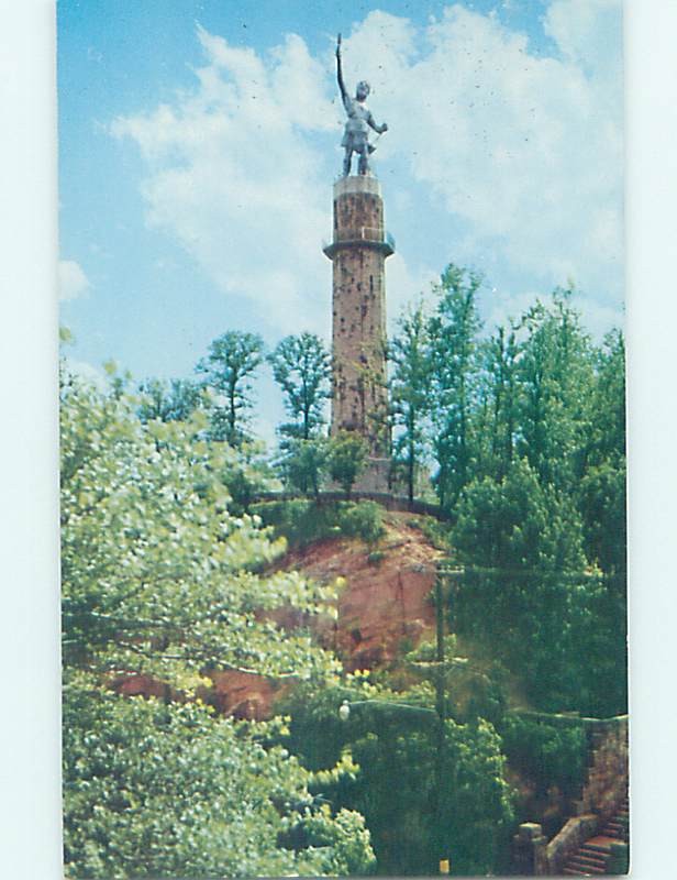 Unused Pre-1980 MONUMENT SCENE Birmingham Alabama AL F1909