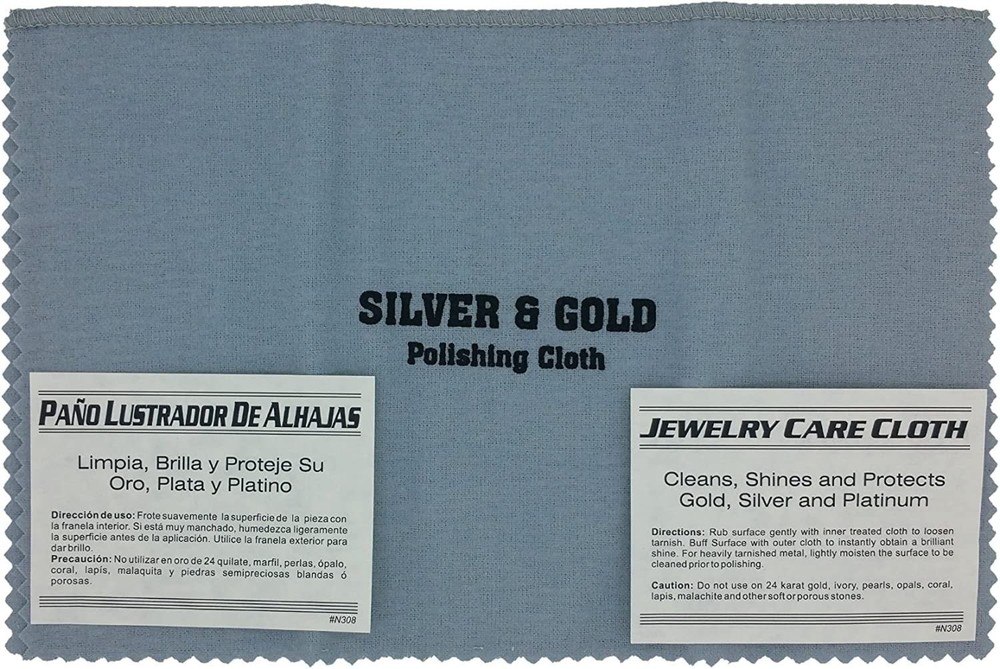 Pre-Treated Cleaning cloth for all metals and it's Planet Friendly USA Made