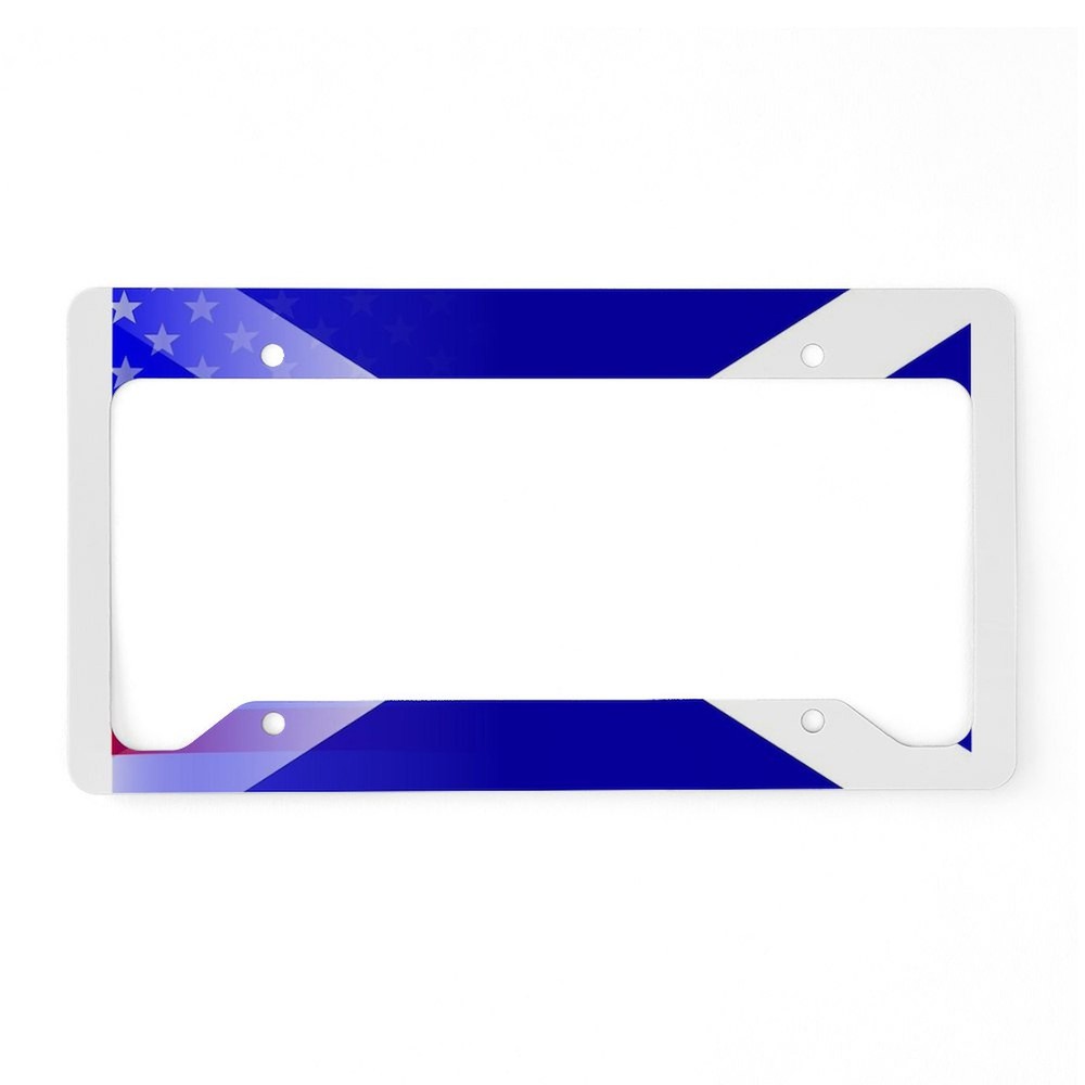 Custom CafePress Aluminum Vanity License Plate for Front Display