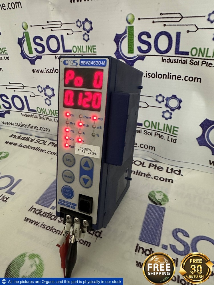 CCS BB-V24S30-M Building-Block Strobe Controller Master Unit BB Series 24V/30W