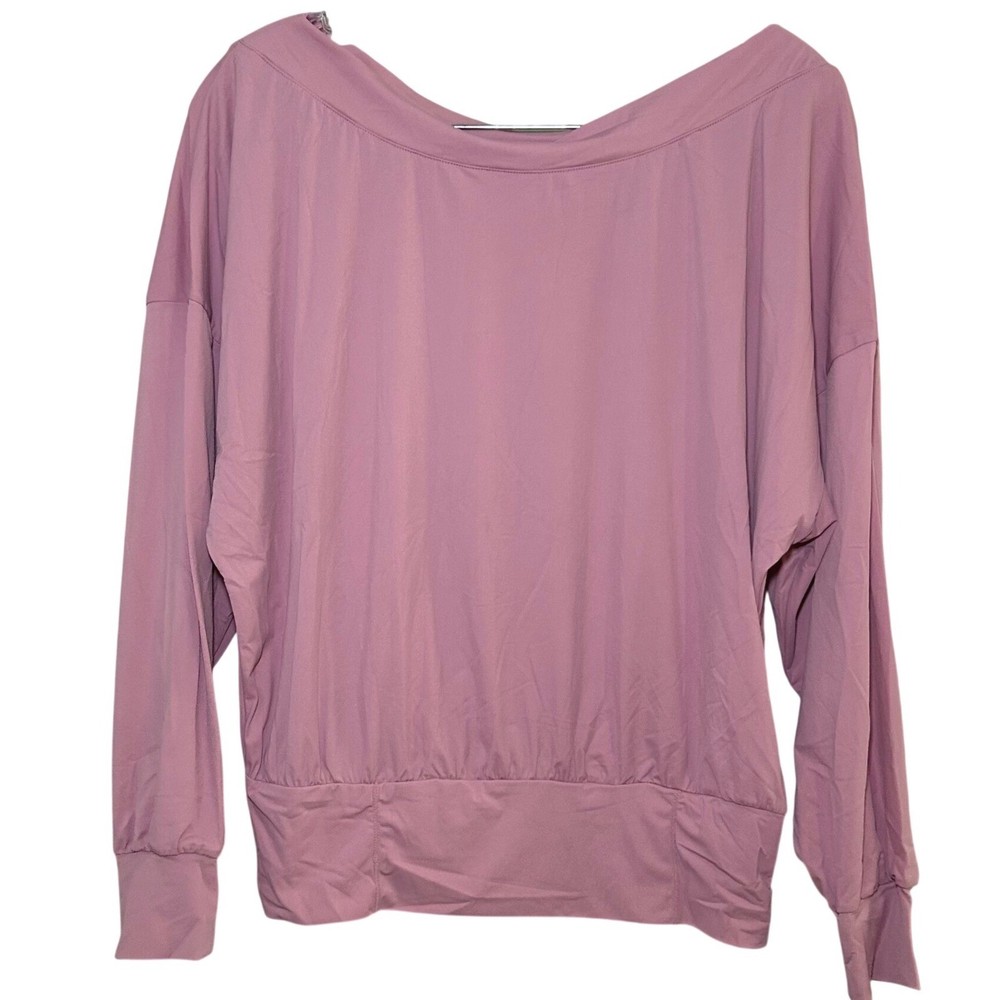 NWT Halara Off-shoulder Oversize Cool Touch Quick Dry Yoga Sports Top Athleisure