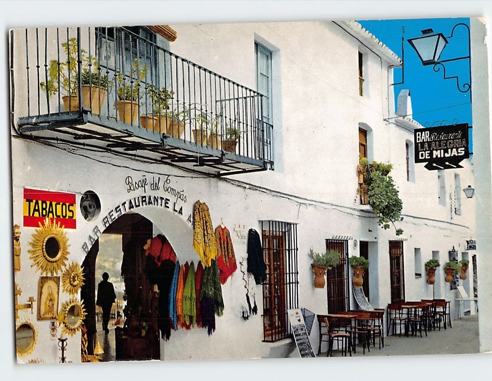 Postcard View Of  Mijas Costa Del Sol Spain