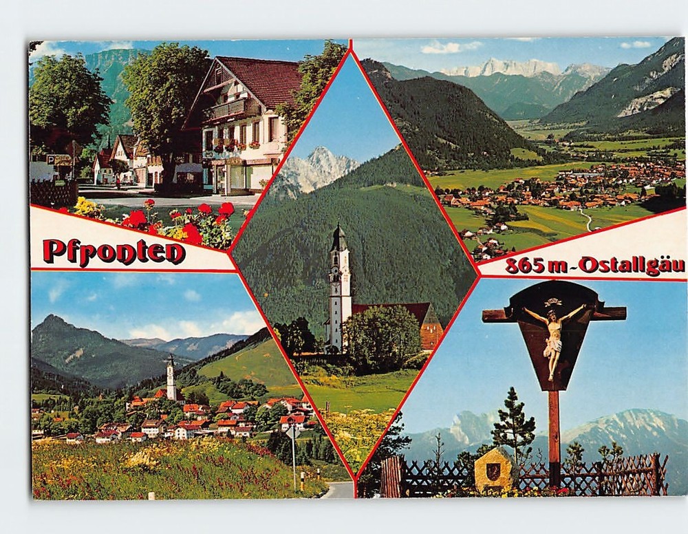 Postcard Pfronten Germany