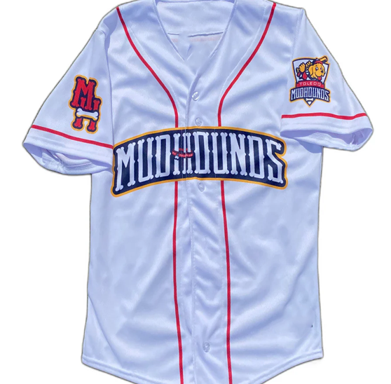 HOT NEW Toledo Mud Hens Baseball Jersey All sizes AOP JJ6222