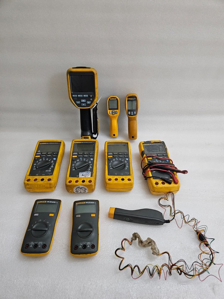 FLUKE TiS40,62 MAX+,59 MAX,189(2 PCS),187(2 PCS),106(2 PCS),810-T(CHECK DESCRIP)