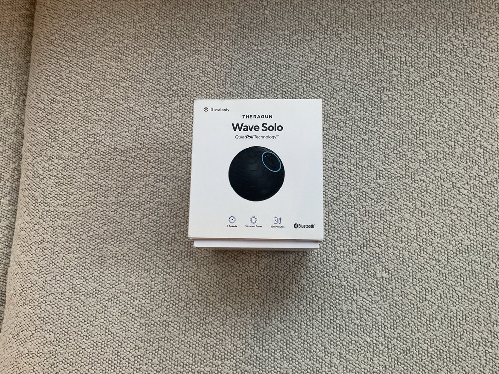 Theragun Wave Solo Massager Ball QuietRoll Technology
