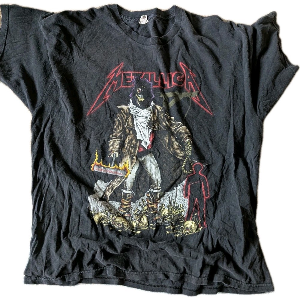 Vintage 1992 Metallica “The Unforgiven” Pushead Graphic T-Shirt USA XL