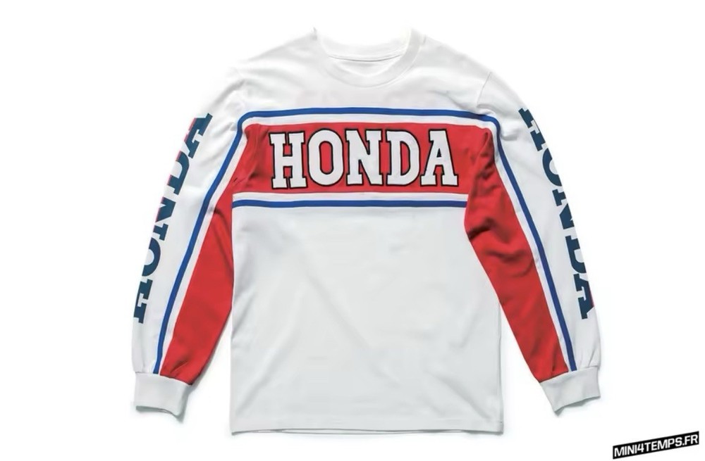 Honda Racing Team Vintage Offroad Jersey ,Y2K Long Sleeve