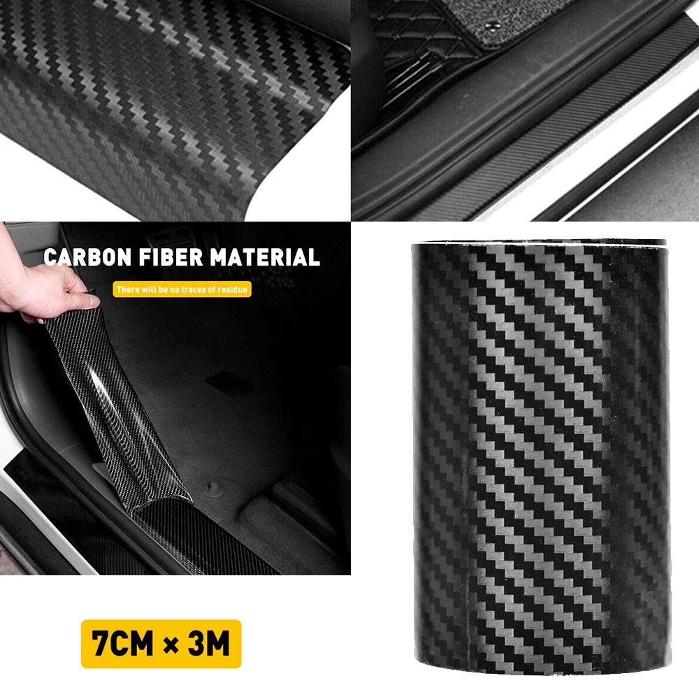 7CM*3M Car Edge Door Guard Protective Anti-Scratch Sticker Wrap Tape Universal