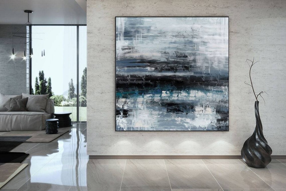 Extra Large Wall Art Textured Painting Original Painting on Canvas Modern Art