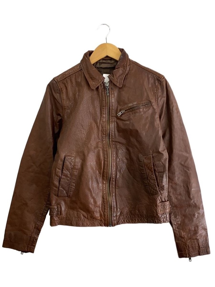 Nudie Jeans Leather Jacket Blouson/-/Cowhide/Brw/2253 3505