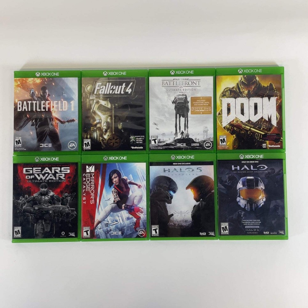 Lot of Microsoft Xbox One Games