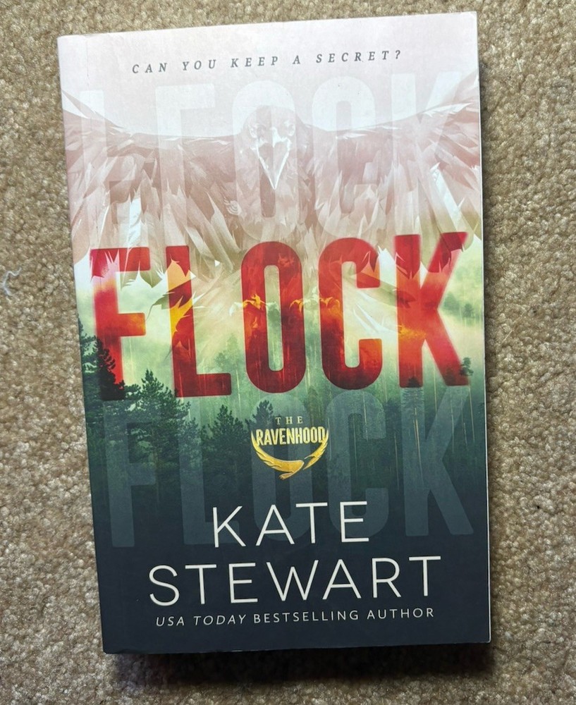 Flock (The Ravenhood Series) By Kate Stewart Paperback Dark Romance Novel