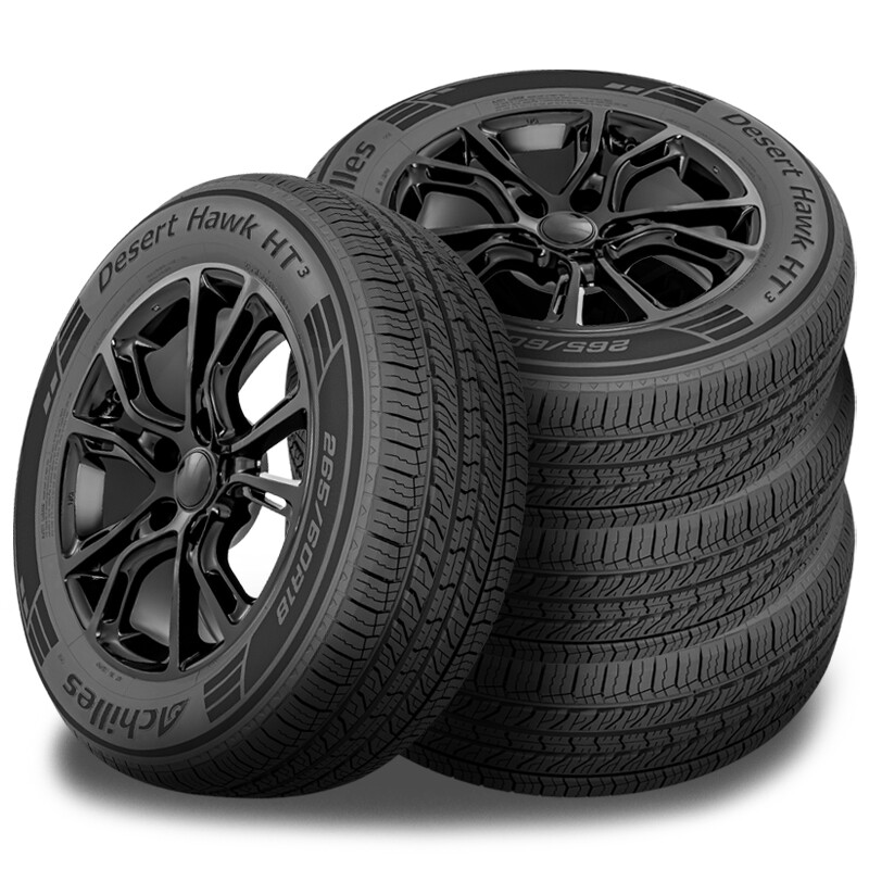 4 Achilles Desert Hawk HT3 235/60R17 102V All Season Highway Tires 60K Warranty-image