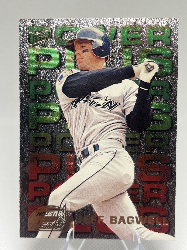1995 Ultra Power Plus Houston Astros Baseball Card #4 Jeff Bagwell