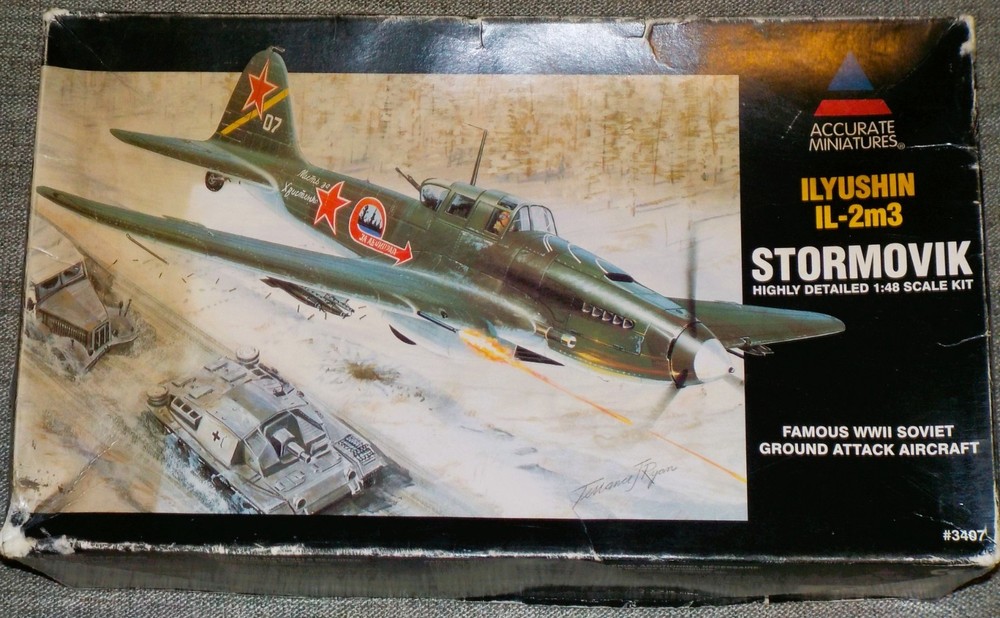 Accurate Miniatures 1/48 Ilyushin IL-2m3 Stormovik-image