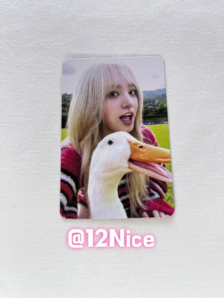 IVE 1st EP I'_VE MINE LUCKY DRAW PHOTO CARD EVENT Sound Wave liz #NICE